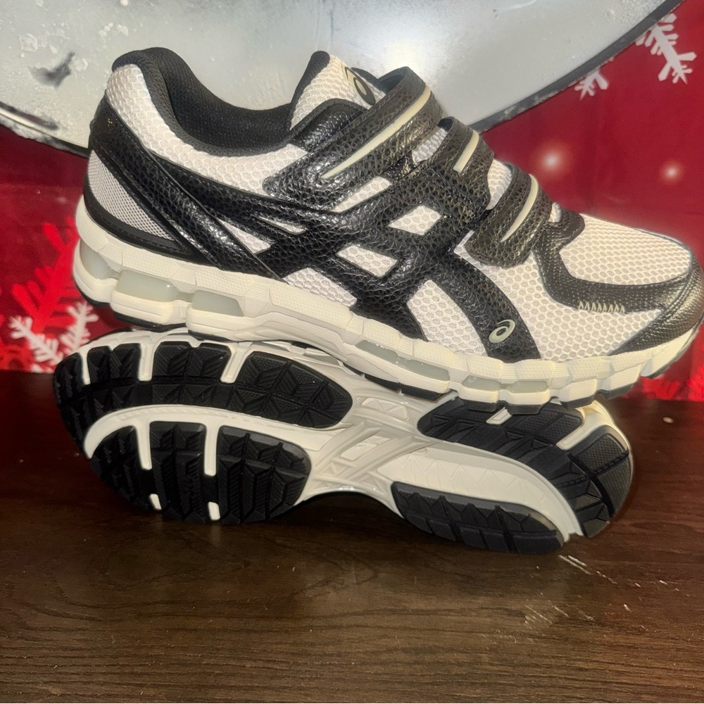 ASICS‎ GEL-Kayano 20 Bone Black White Running Shoes Men’s Size 10 NEW - Picture 5 of 8